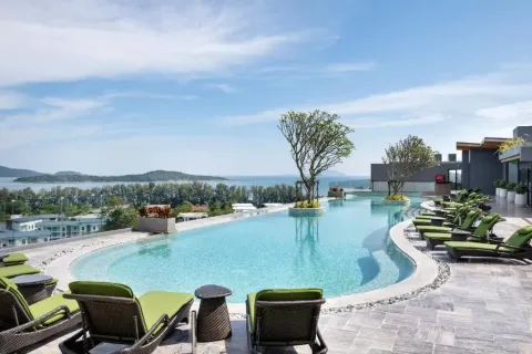 Кондоминиум с 1 спальней в Раваи, Таиланд № 173958 - фото 22