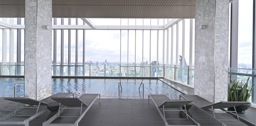 Condo à Bangkok, Thaïlande, 1 chambre № 187884