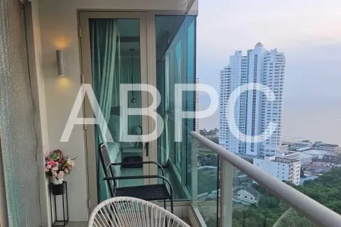 Condo sur Jomtien Beach, Pattaya, Thaïlande, 2 chambres  № 210839