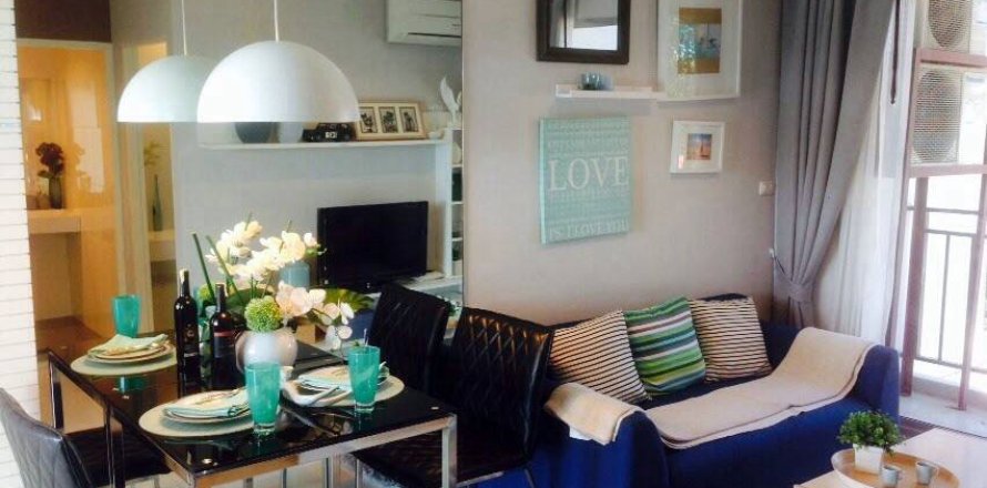 Condo à Pattaya, Thaïlande, 1 chambre № 204078