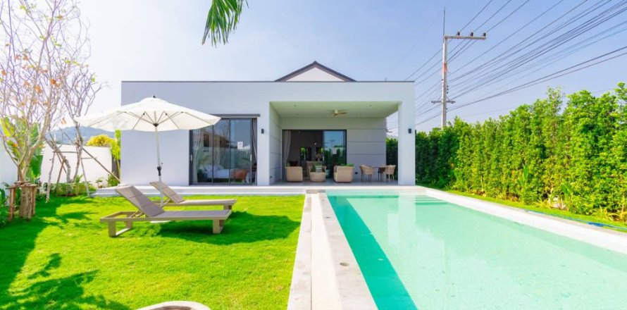 Вилла в Хуа Хине, Таиланд с 3 спальнями  № 156324