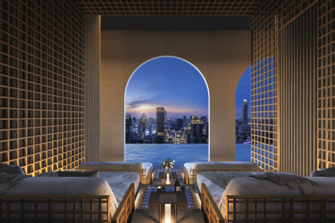 Студия в кондо в Патхум Ване, Бангкок, Таиланд № 159594