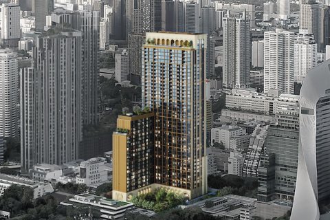 Студия в кондо в Патхум Ване, Бангкок, Таиланд № 159594 - фото 6