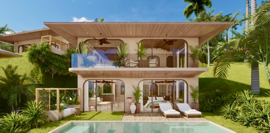 Villa in Surat Thani, Thailand 2 bedrooms № 159546