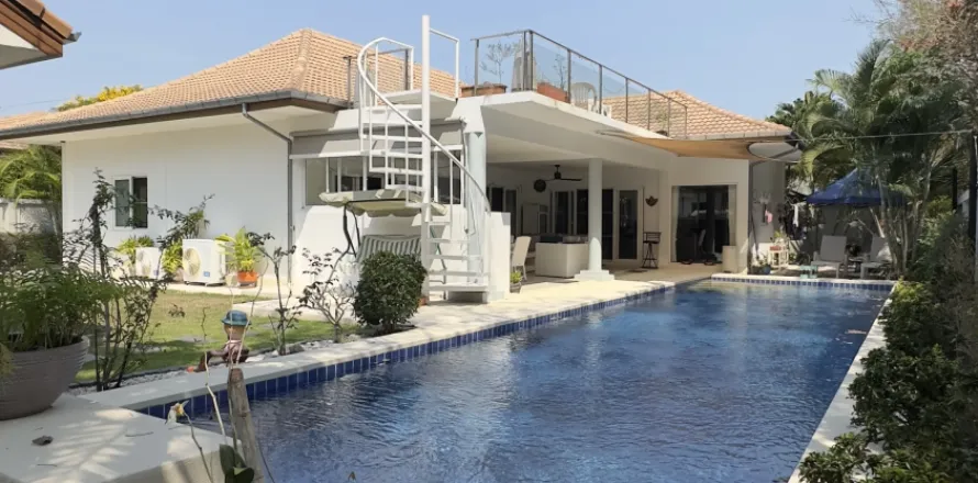 Вилла в Хуа Хине, Таиланд с 4 спальнями  № 162907