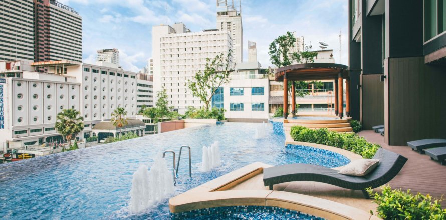 Кондоминиум с 1 спальней в Бангкоке, Таиланд № 157791