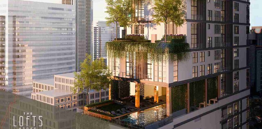 Condo in Bangkok, Thailand, 2 bedrooms  № 183352