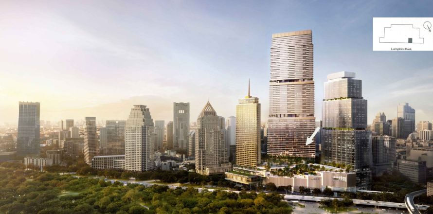 Студия в кондо в Банг Раке, Бангкок, Таиланд № 161572