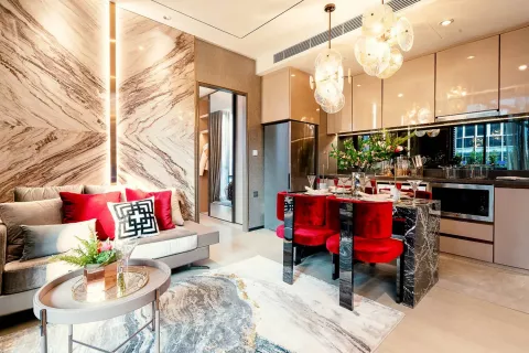 Кондоминиум с 2 спальнями в Ратчатхеви, Бангкок, Таиланд № 139281 - фото 2