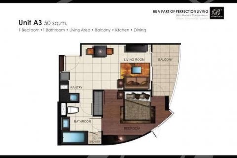 Студия в кондо в Ваттхане, Бангкок, Таиланд № 145065 - фото 11