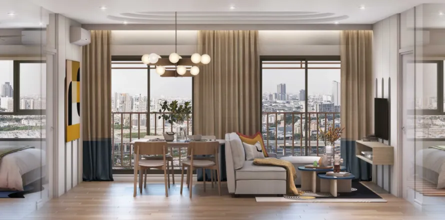 Condo à Bang Na, Bangkok, Thaïlande, 3 chambres  № 160781