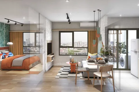 Condo à Bang Na, Bangkok, Thaïlande, 3 chambres  № 160781 - photo 3