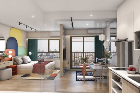 Condo à Bang Na, Bangkok, Thaïlande, 3 chambres  № 160781 - photo 4