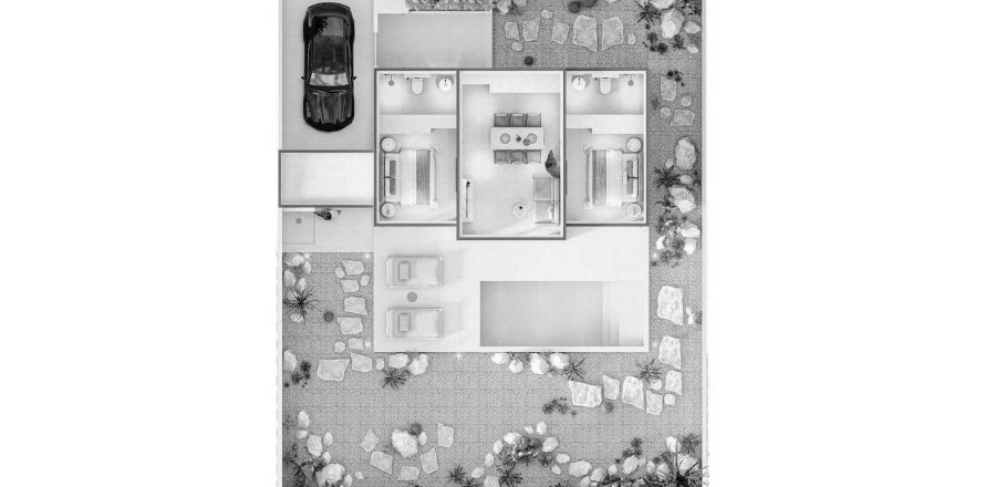 Villa floor plan «VILLA PALAS 2BR», 2 bedrooms in Sunrise Lake