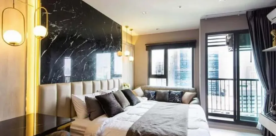 Студия в кондо в Патхум Ване, Бангкок, Таиланд № 169115