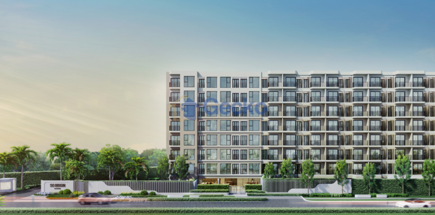 Estudio en el condominio en Pattaya, Tailandia № 209358