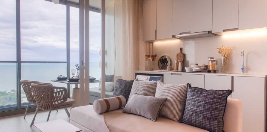 Кондоминиум с 2 спальнями в Хуа Хине, Таиланд № 166629