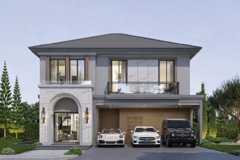 House in Pattaya, Thailand 3 bedrooms № 135571 - photo 1