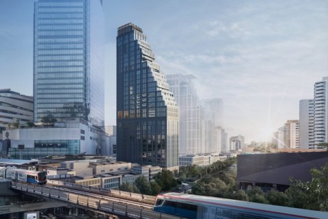 Studio in the Condo in Watthana, Bangkok, Thailand  № 175527