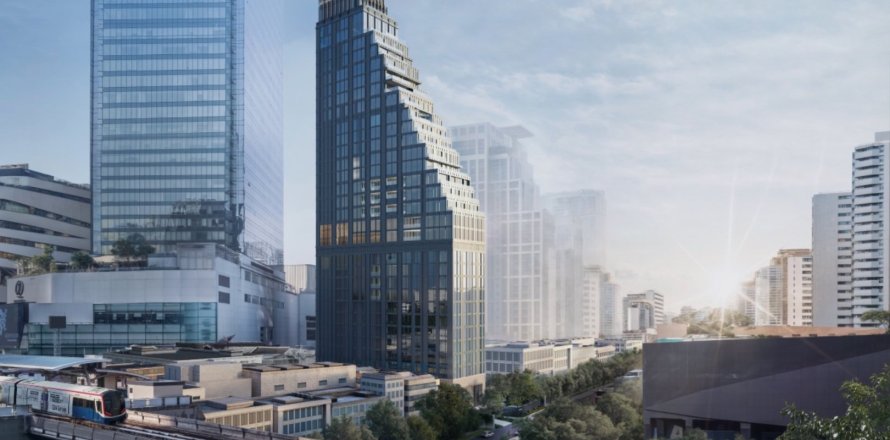 Studio in the Condo in Watthana, Bangkok, Thailand  № 175527