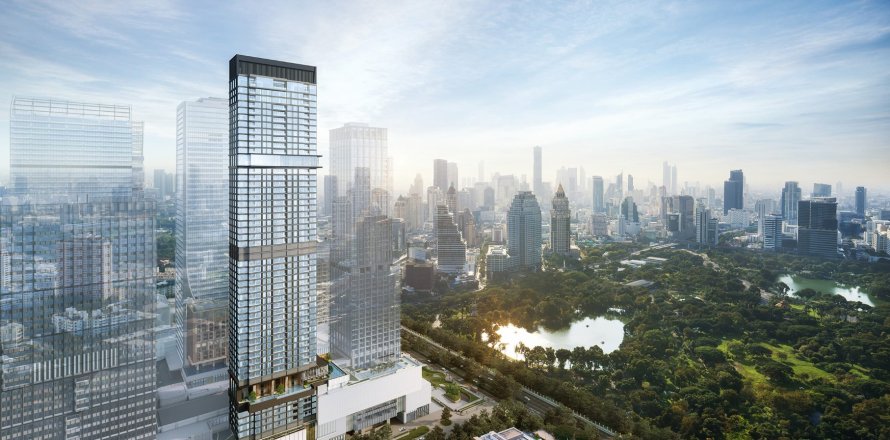 Condo à Bangkok, Thaïlande, 2 chambres  № 175529