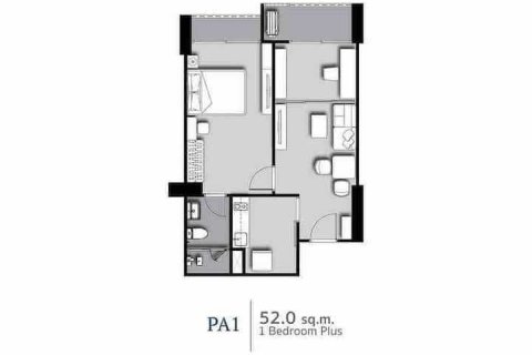 Studio in the Condo in Bang Rak, Bangkok, Thailand  № 139098 - photo 7