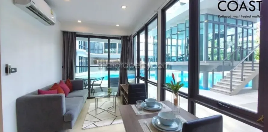 Condominio de 1 dormitorio en Pattaya, Tailandia № 213441