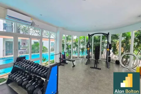 Condominio de 1 dormitorio en Jomtien Beach, Pattaya, Tailandia № 211268 - foto 4