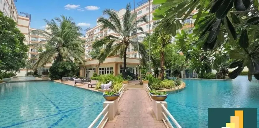 Condominio de 1 dormitorio en Jomtien Beach, Pattaya, Tailandia № 211268