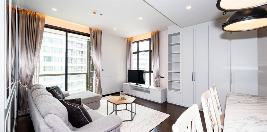 Condo à Watthana, Bangkok, Thaïlande, 2 chambres  № 133917