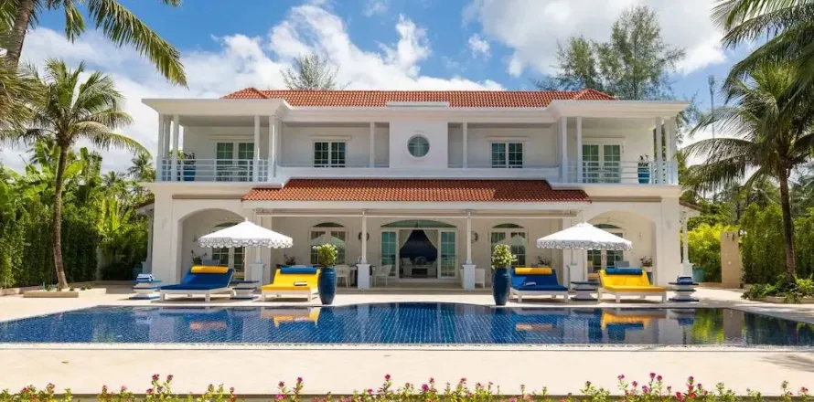 วิลล่าในพังงา, ประเทศไทย 4 ห้องนอน № 190572