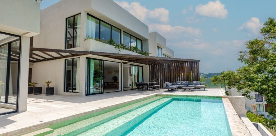 Вилла в Самуи, Таиланд с 3 спальнями  № 138787