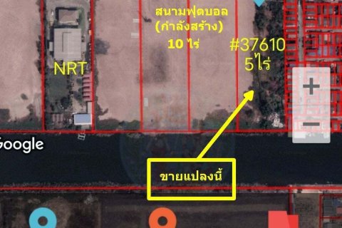Land in Khlong Luang, Thailand 8000 sq.m. № 163216 - photo 3