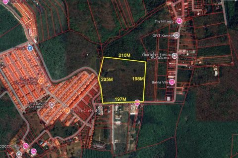 Terrain à Phuket, Thaïlande 173625 m2 № 163210