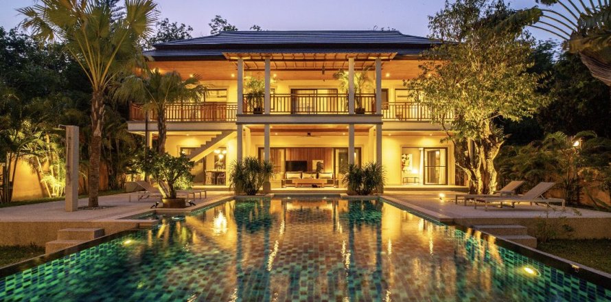 Вилла в Пхукете, Таиланд с 5 спальнями № 163211