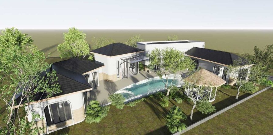 Villa à Ko Samui, Thaïlande 5 chambres № 155047