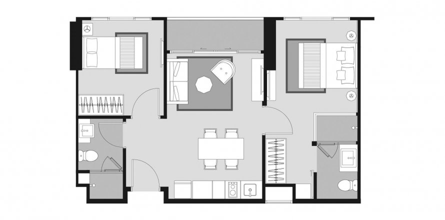ЖК Whizdom Avenue Ratchada - Ladprao в Чатучаке, Бангкок, Таиланд № 134185 - фото 1