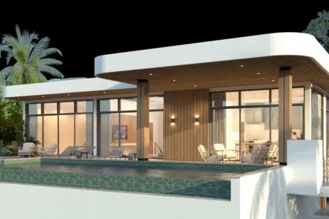 Вилла в Самуи, Таиланд с 4 спальнями  № 141994 - фото 1