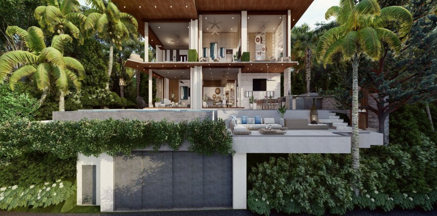 Вилла в Май Кхао, Таиланд с 3 спальнями  № 141984