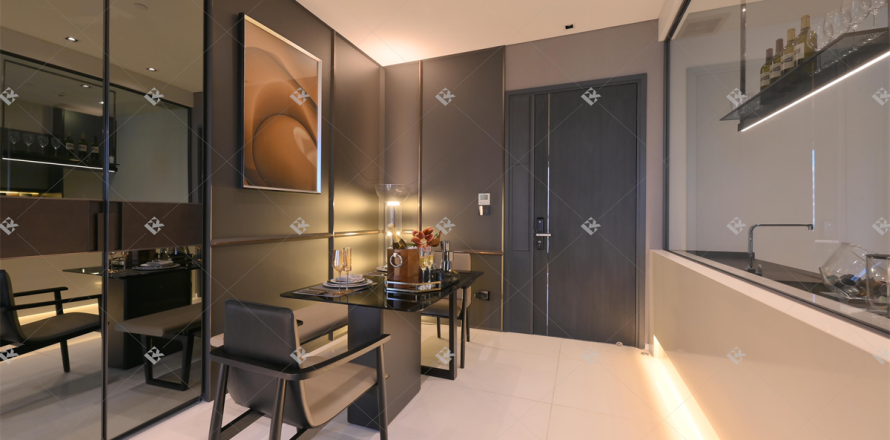 Condo à Bangkok, Thaïlande, 2 chambres № 186245