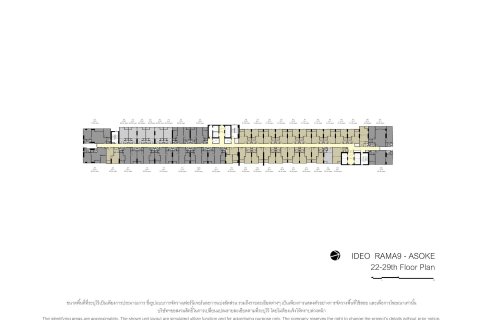 Кондоминиум с 1 спальней в Бангкоке, Таиланд № 170189 - фото 18