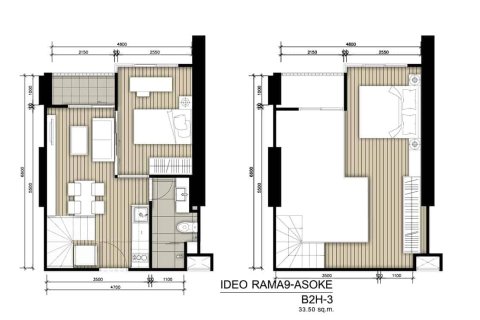 Кондоминиум с 1 спальней в Бангкоке, Таиланд № 170188 - фото 15