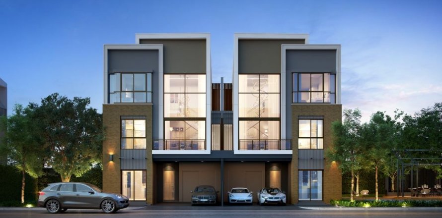 Таунхаус в Бангкоке, Таиланд с 3 спальнями  № 133785