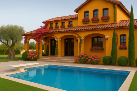 Дом в Сарабури, Таиланд с 5 спальнями  № 140338 - фото 1