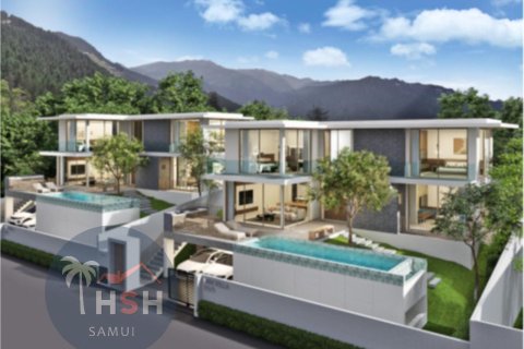 Villa on Chaweng Beach, Ko Samui, Thailand 3 bedrooms № 180010 - photo 2
