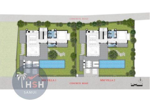 Villa on Chaweng Beach, Ko Samui, Thailand 3 bedrooms № 180010 - photo 12