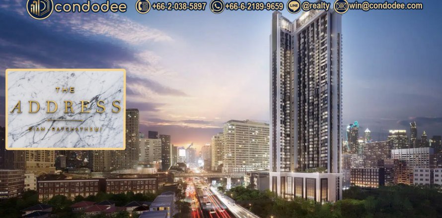Condo in Ratchathewi, Bangkok, Thailand, 1 bedroom  № 234005