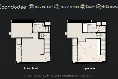 Condo in Ratchathewi, Bangkok, Thailand, 2 bedrooms  № 234006 - photo 3