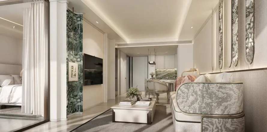 Кондоминиум с 1 спальней в Камале, Таиланд № 153961