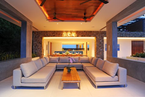 Вилла в Самуи, Таиланд с 5 спальнями  № 167941 - фото 4